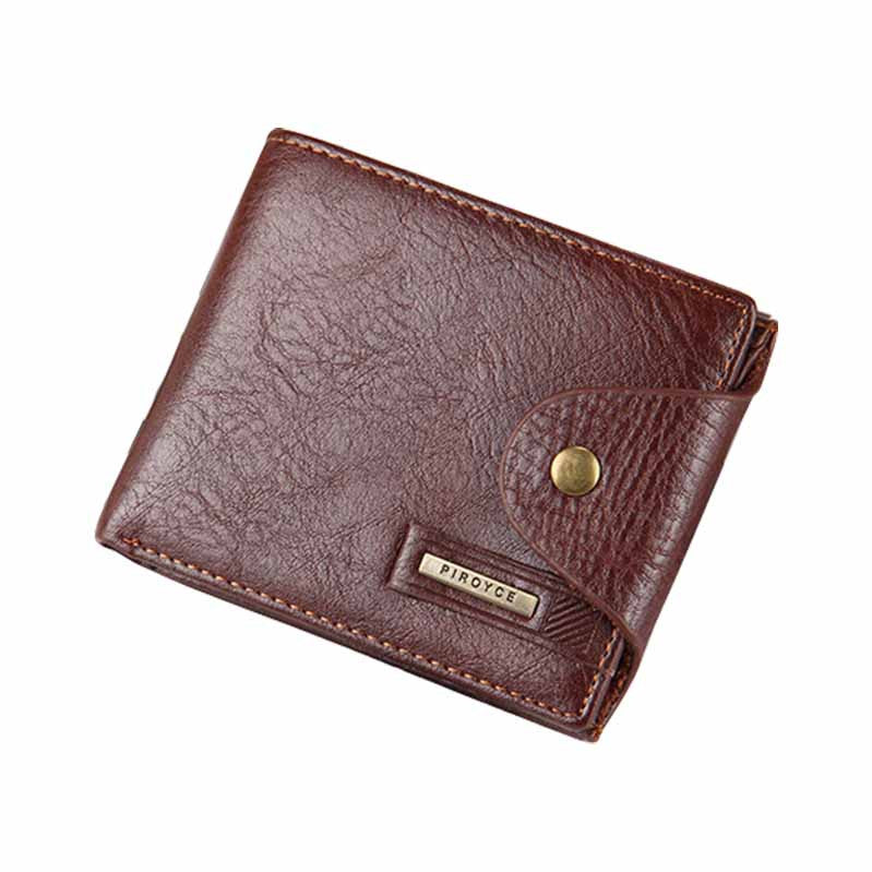 Quality Guarantee Leather Purse With Coin Pocket Men's Wallet