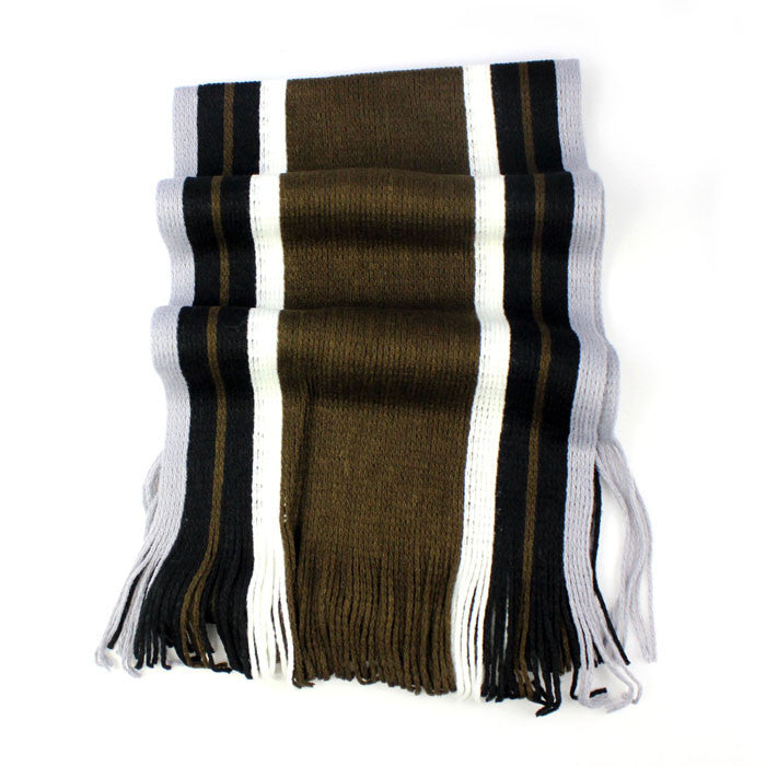 Striped Cashmeres Knitting Scarves For Men