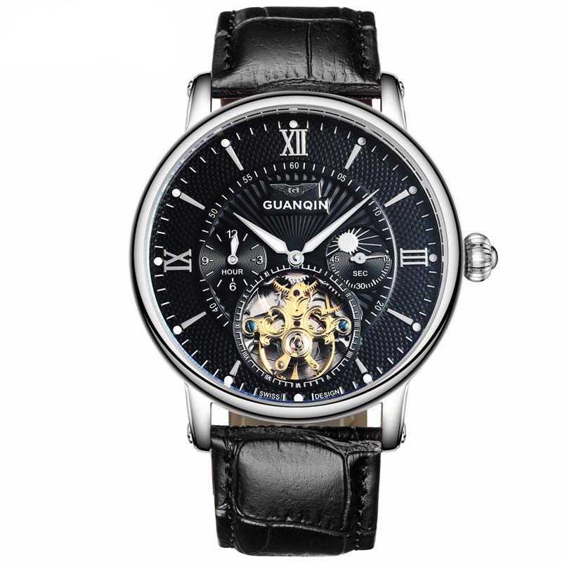 Brand Luxury Tourbillon Automatic Mechanical Watch wm-m