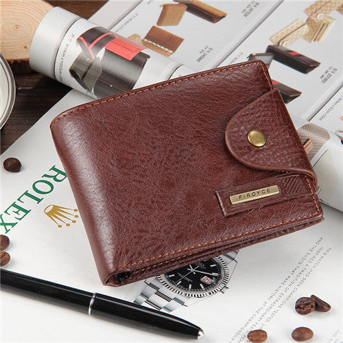 Genuine Leather Men's Wallet & Card Holder