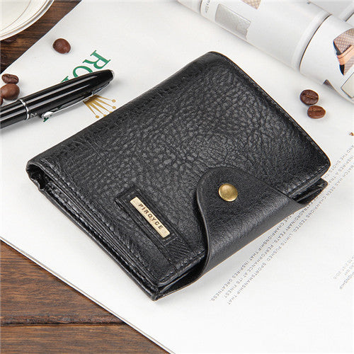 Genuine Leather Men's Wallet & Card Holder