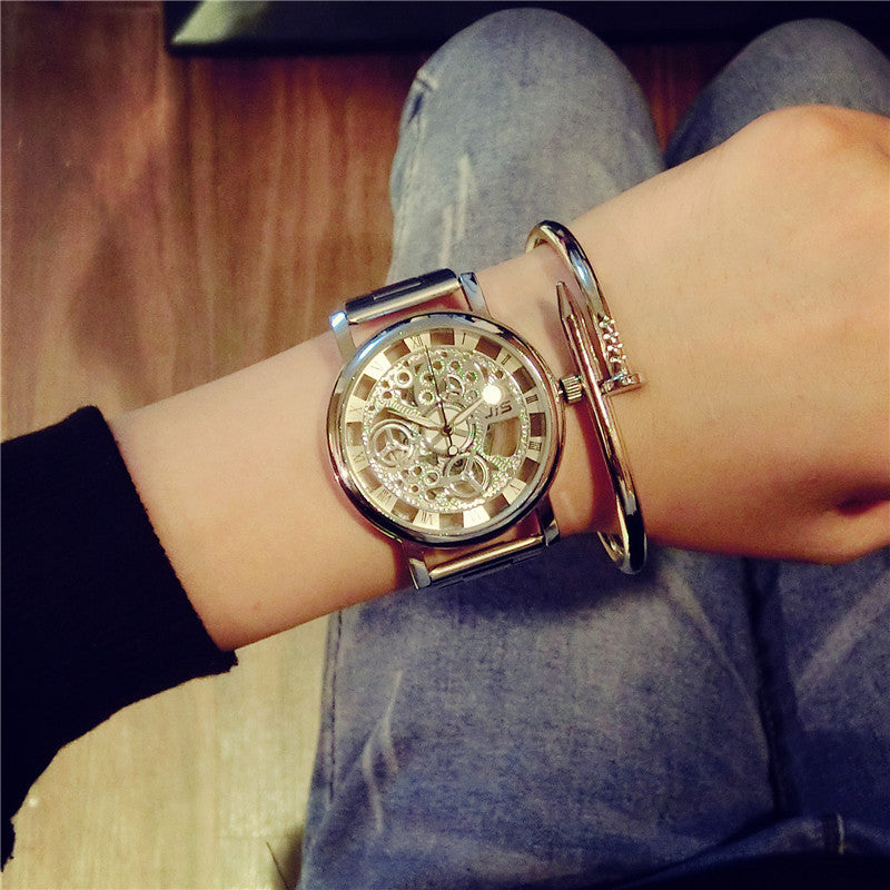 Brand Luxury Fashion Skeleton Watchs ww-d wm-q