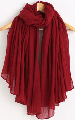 New Fashion Ice Silk Cotton Scarves