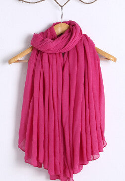 New Fashion Ice Silk Cotton Scarves