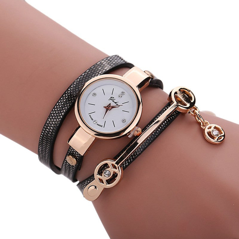 Faux Leather Bracelet Women's Watches ww-b