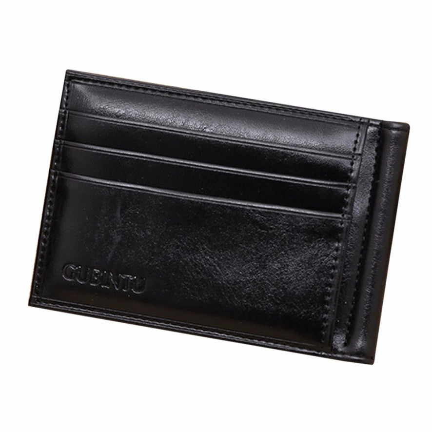 Hot Sale Men's Wallet Solid Thin Money Clip