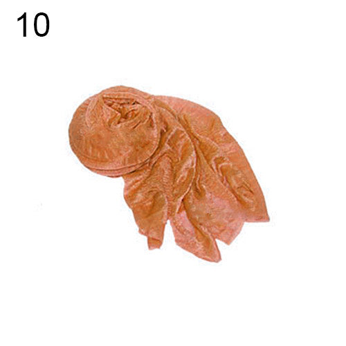 Solid Candy Color Long Scarves