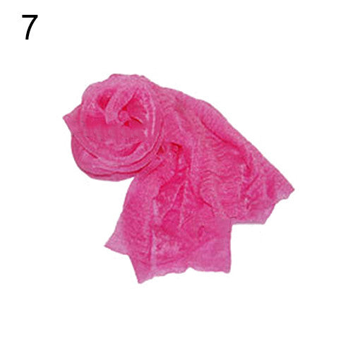 Solid Candy Color Long Scarves