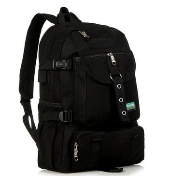 Strap Zipper Solid Casual Bag Backpack bmb