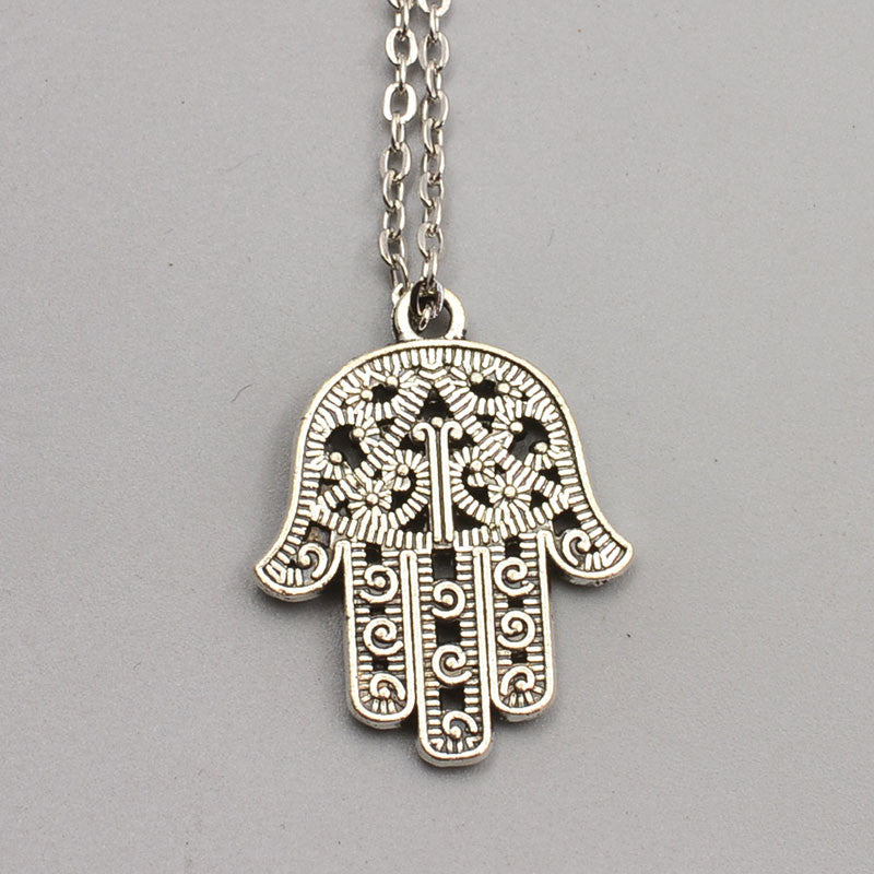 New Chain Link Crystal Moon Sun Elephant Tree Leaf Pendant Necklace 11 Designs