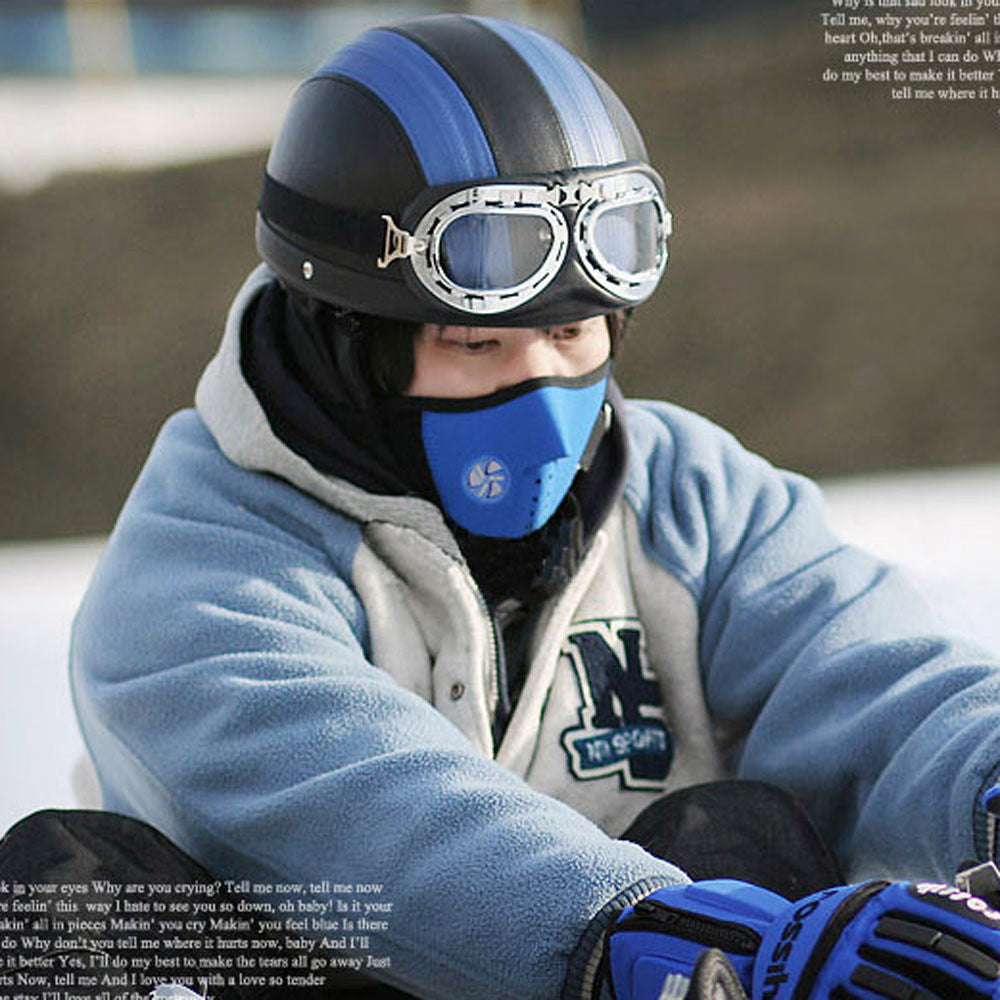Outdoor Sports Fleece Face Mask Winter Ski Windproof Neck Warm Unisex Scarves