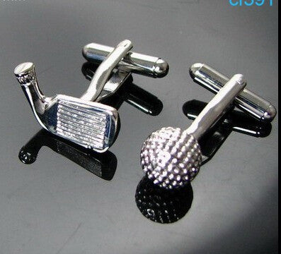 Sport Series Golf Football Tennis & Many More Design Fashion Cufflinks