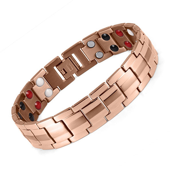 Healing Magnetic Titanium Bio Energy Bracelet For Men