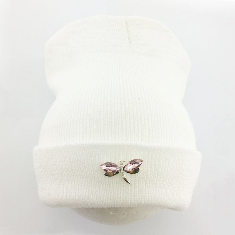 Crystal Beanie Hat For Women