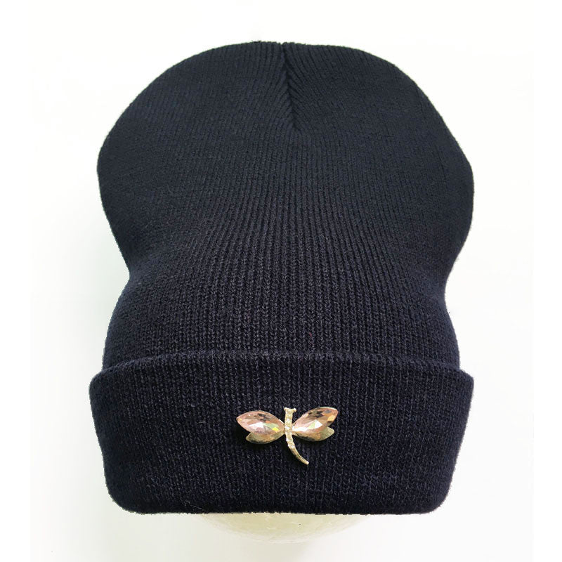 Crystal Beanie Hat For Women