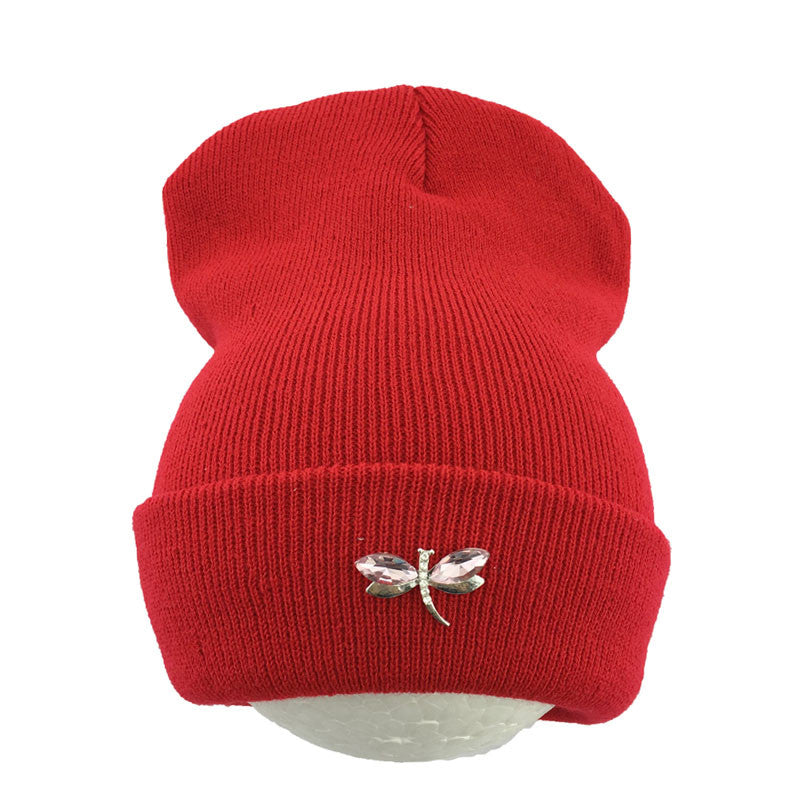 Crystal Beanie Hat For Women