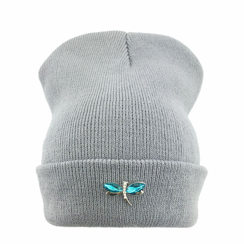 Crystal Beanie Hat For Women