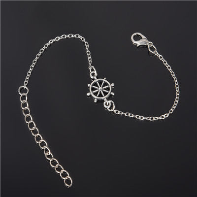 Simple Silver Graphic Bracelets With Small & Cute designs