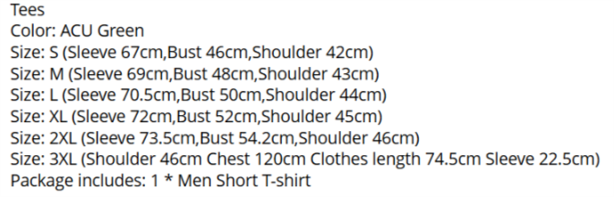 Camouflage Breathable Military Dry Design Men's T-shirts