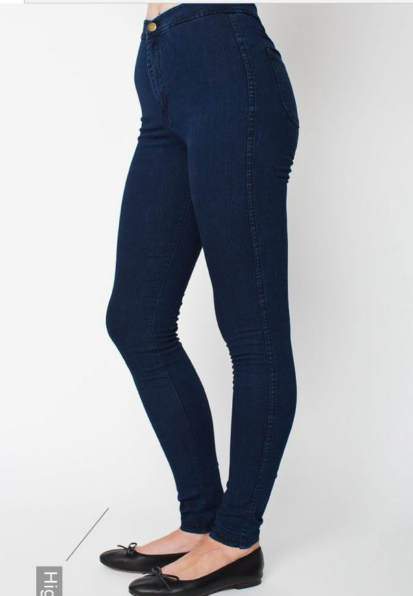 Slim High Waist Jeans For Woman