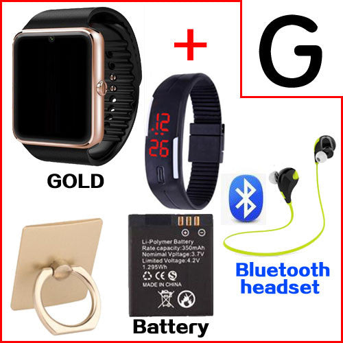 Smart Watch With Sim Card Slot Push Message Bluetooth Connectivity Android Phone Compatible