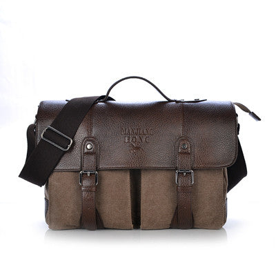 High Quality Canvas Business Briefcase For Men
