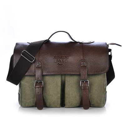 High Quality Canvas Business Briefcase For Men