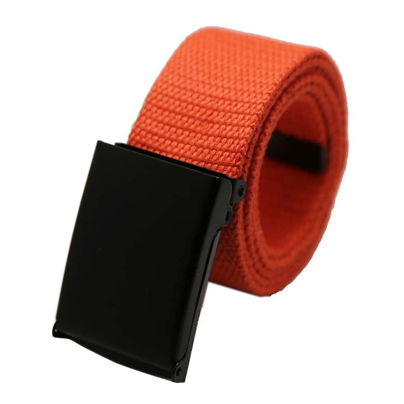 Hot Sale Plain Webbing Fashion Unisex Belt