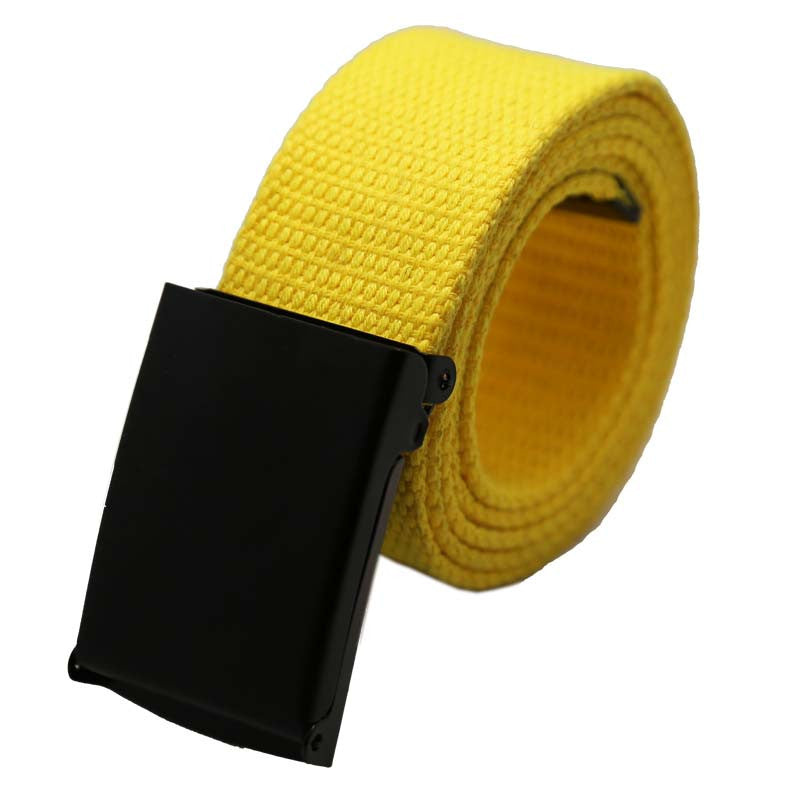 Hot Sale Plain Webbing Fashion Unisex Belt