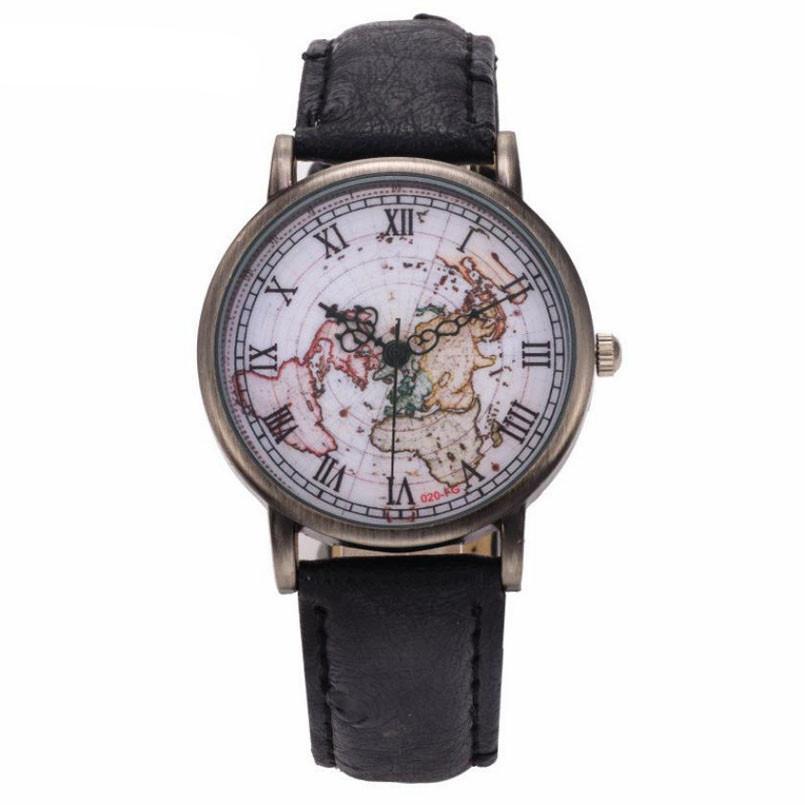 Casual World Map Watch ww-d wm-q