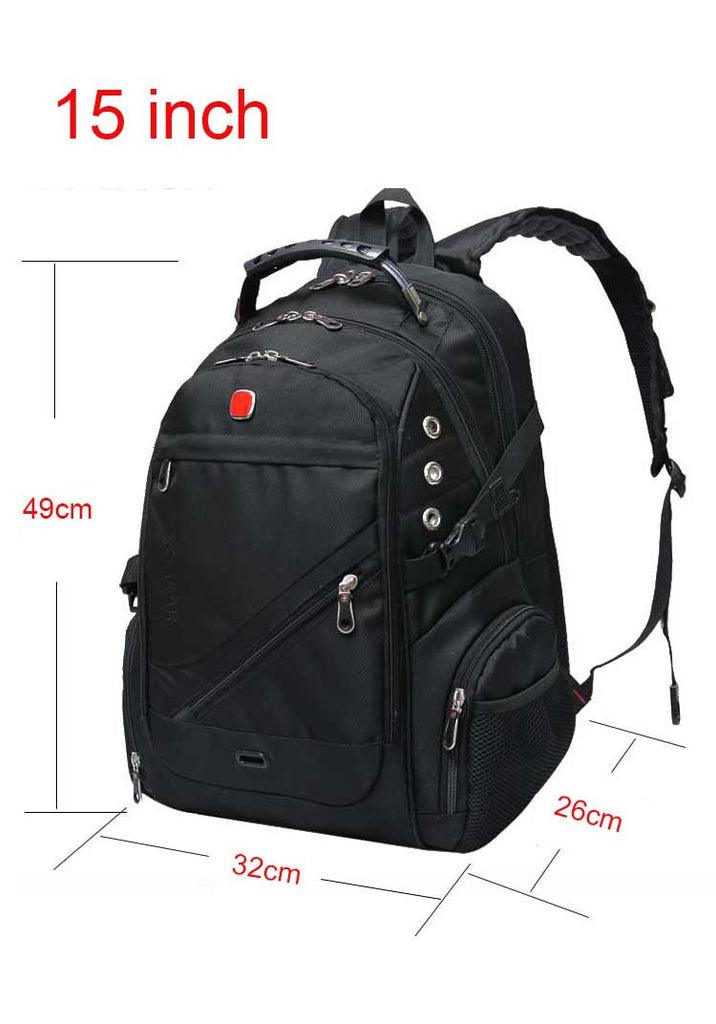 Swiss Military Army Laptop Backpack 15.6" 17"  Multifunctional Waterproof bmb