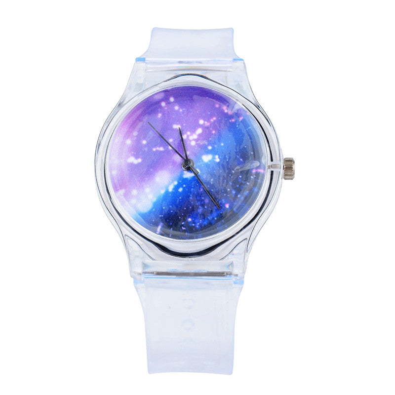 Transparent Silicon Band Casual Sport Watches ww-s ww-d