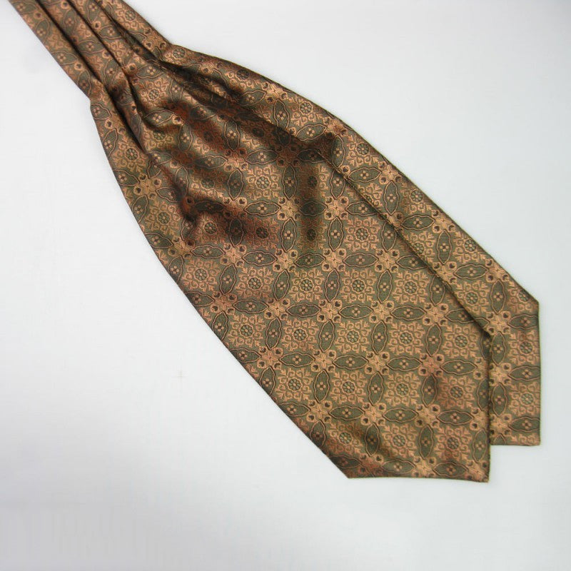 Trendy Long Silk Cravat Ascot Ties for Men