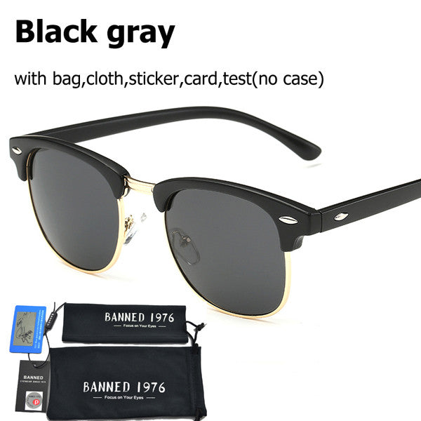 Polarized Classic Shades Sunglasses Unisex