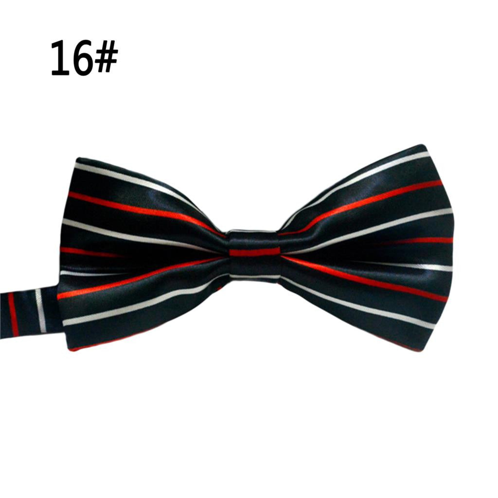 Dot Stripe Multi-Color Bow Ties for Men