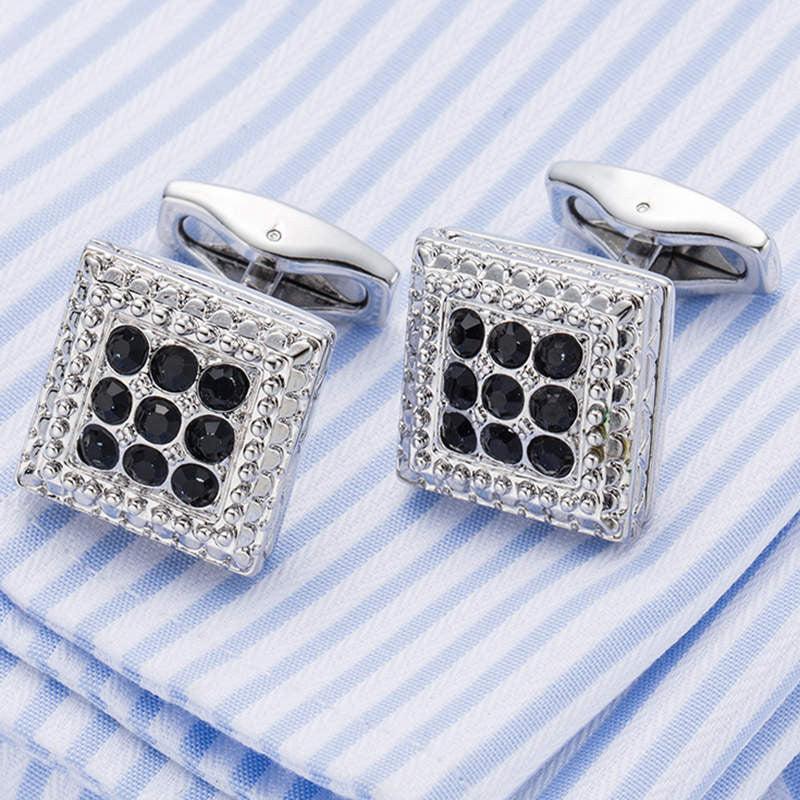 Crystal Cufflinks of High Quality