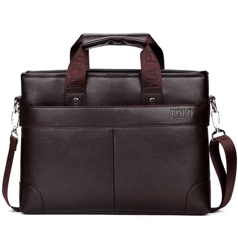 High Quality Polo Briefcase Classic Business Bag For Men