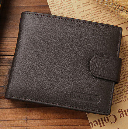 Vintage Genuine Leather Wallet For Men