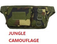 Waterproof Oblique Camouflage Waistbag