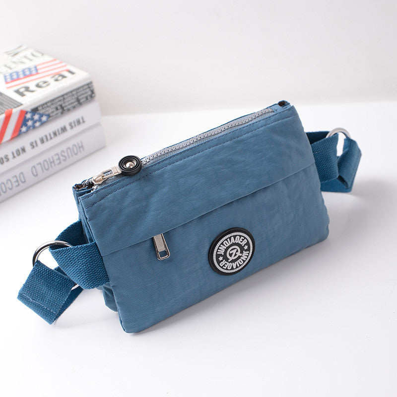 Nylon WaistBag Functional Pack Belt Bag Portable Wallets