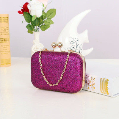 Golden Crystal Day Clutch Wallet
