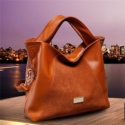 Genuine Leather Large Tote High Quality Women's bws Handbags