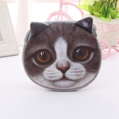 Cute Cat/Dog Printed Ladies Crossbody Bag bws