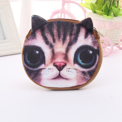 Cute Cat/Dog Printed Ladies Crossbody Bag bws