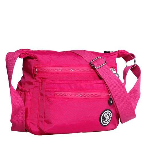 Nylon Crossbody Waterproof Bag bws