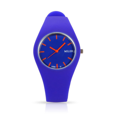 Silicone Band Sport Colorful Quartz Watches ww-b