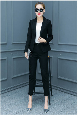 Office Uniform Designs Business Suits for Women (Blazer with Pants)