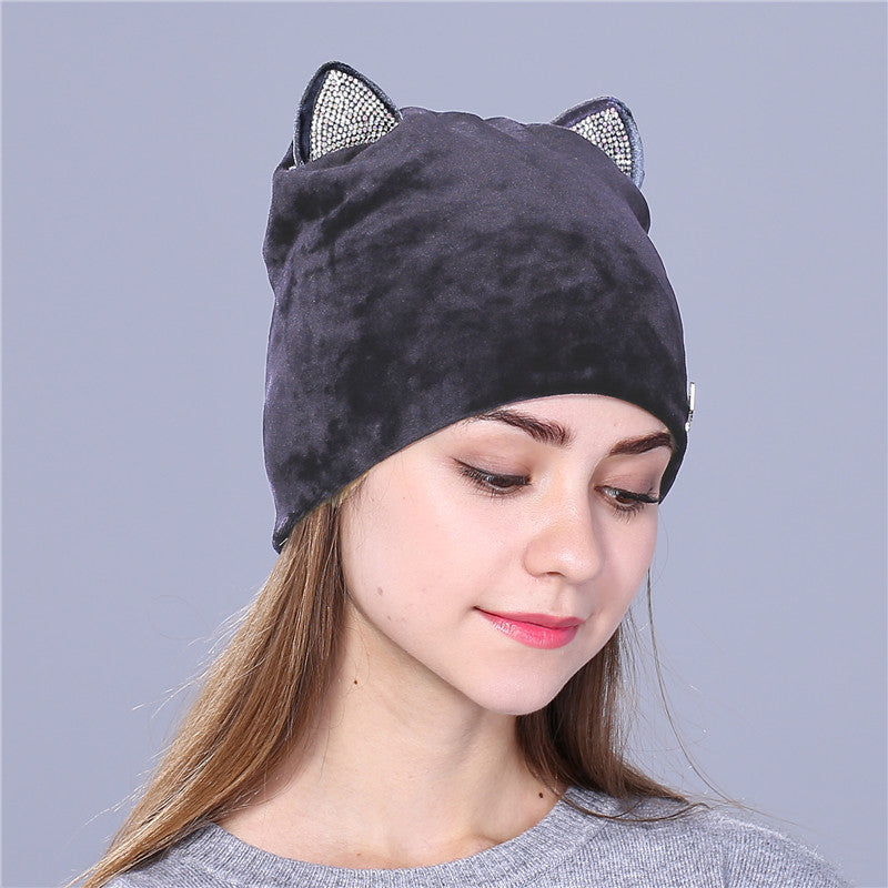 Kitty Cat Pattern Women Hats