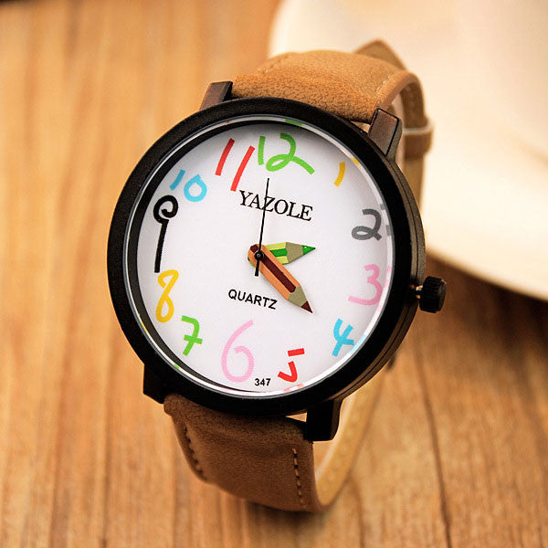 Famous Casual Clock Quartz Ladies Watch ww-b