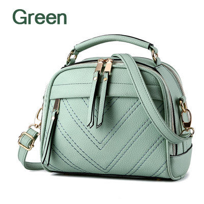Candy Colors Small Leather Crossbody Bags For Women bws